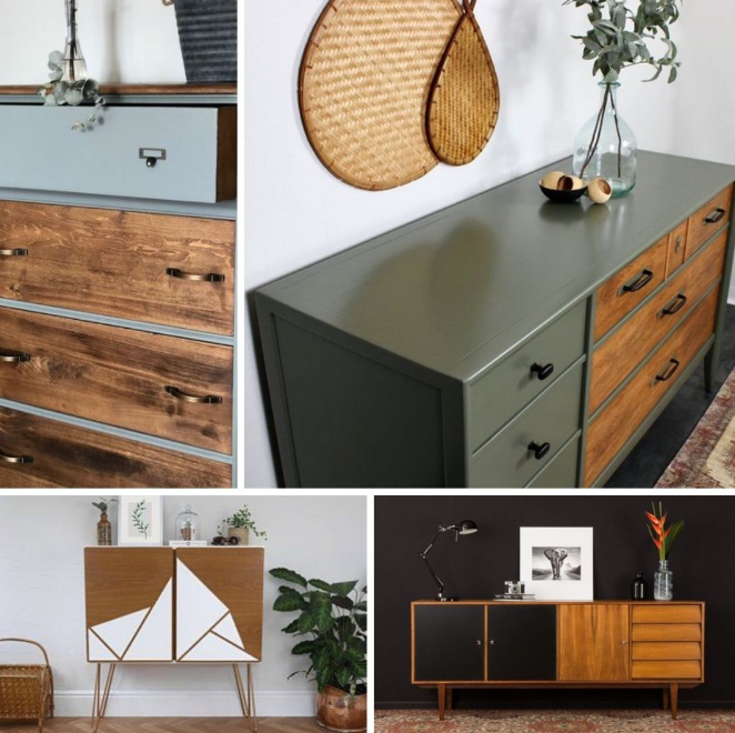 Repeindre un meuble en bois